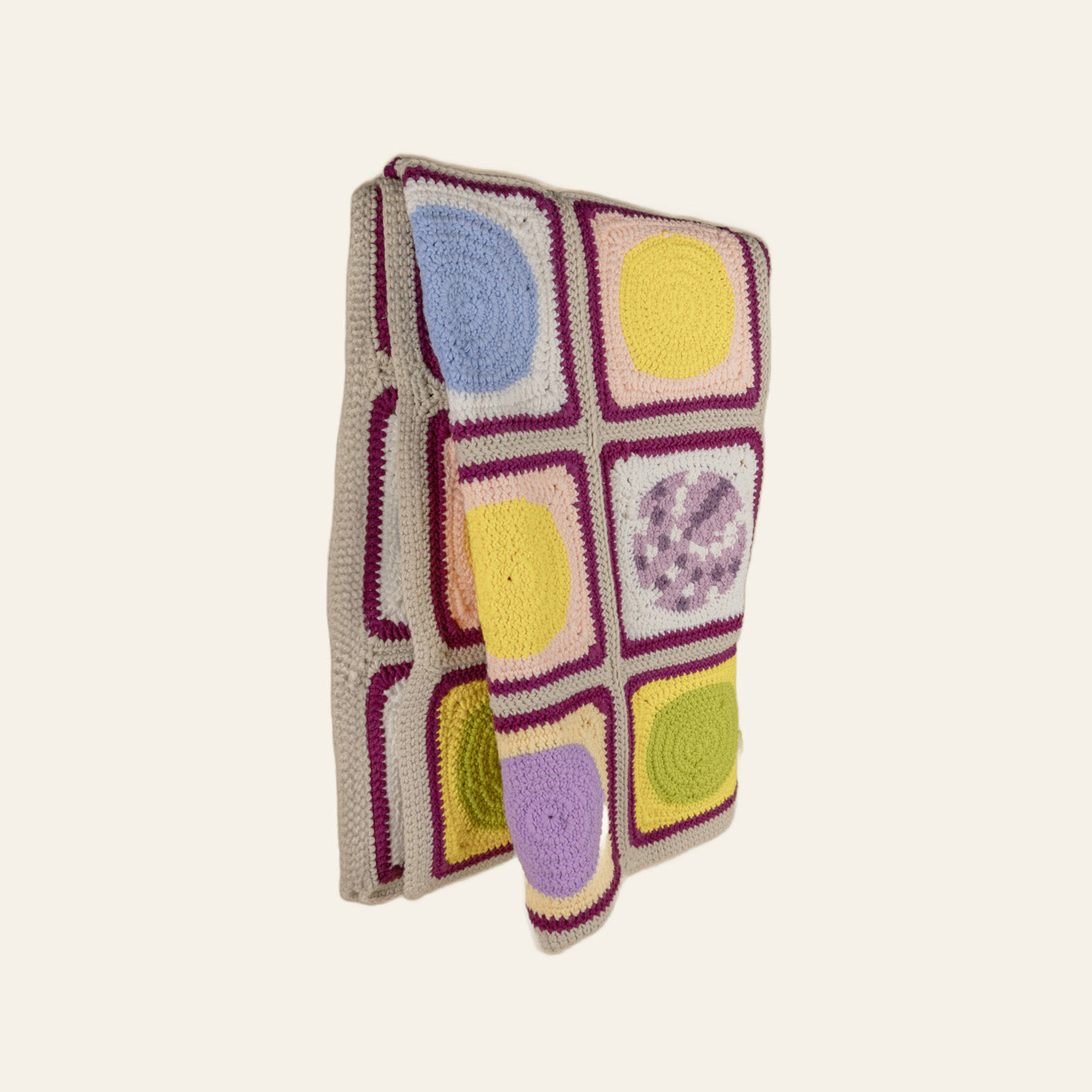 Batik Blanket - Cream