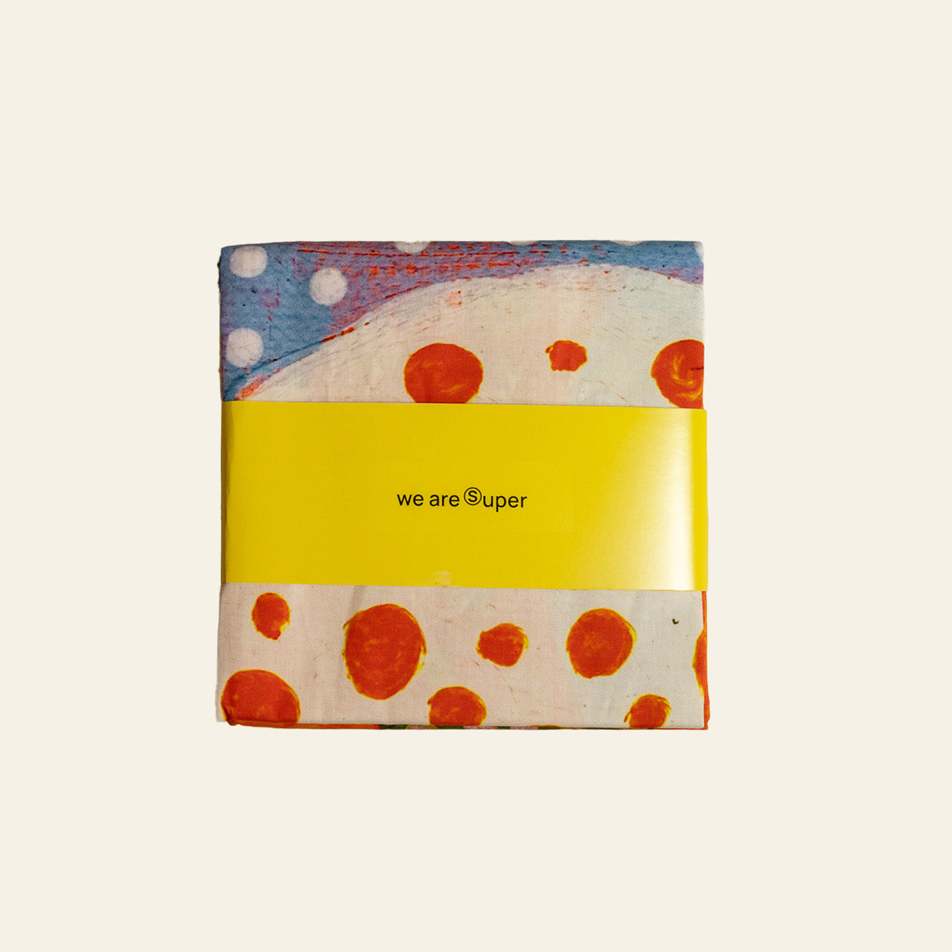 Large Furoshiki - Happy Orange Bloom