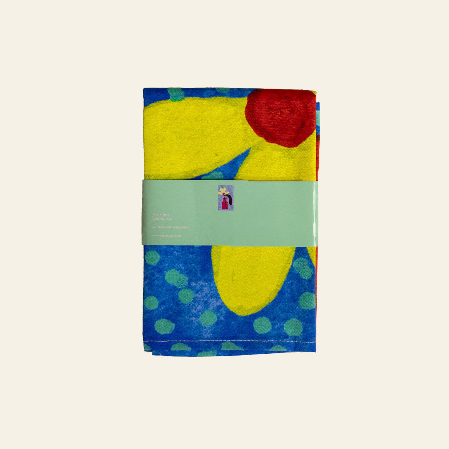 Large Tea Towel - Still Life in Blue