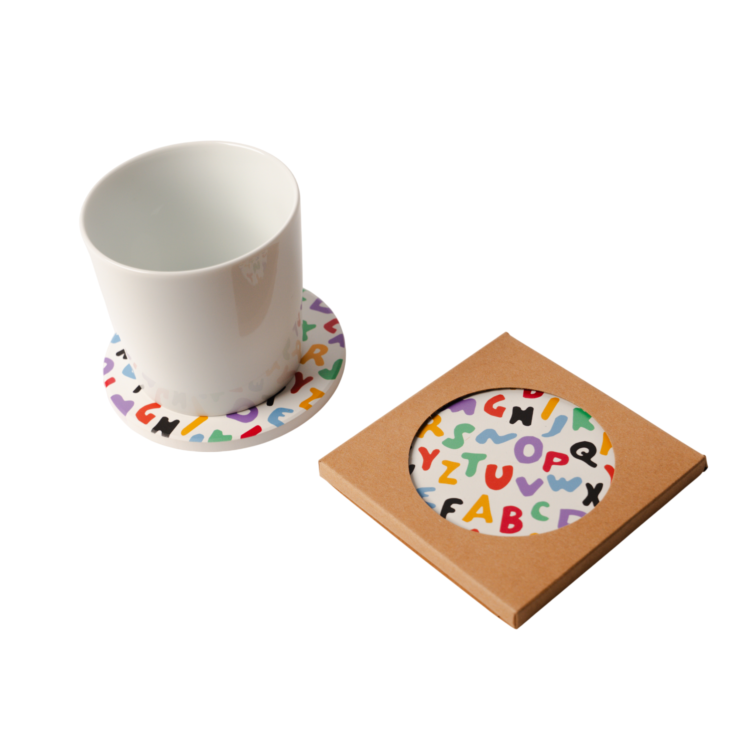 Curio Coaster - Alphabets