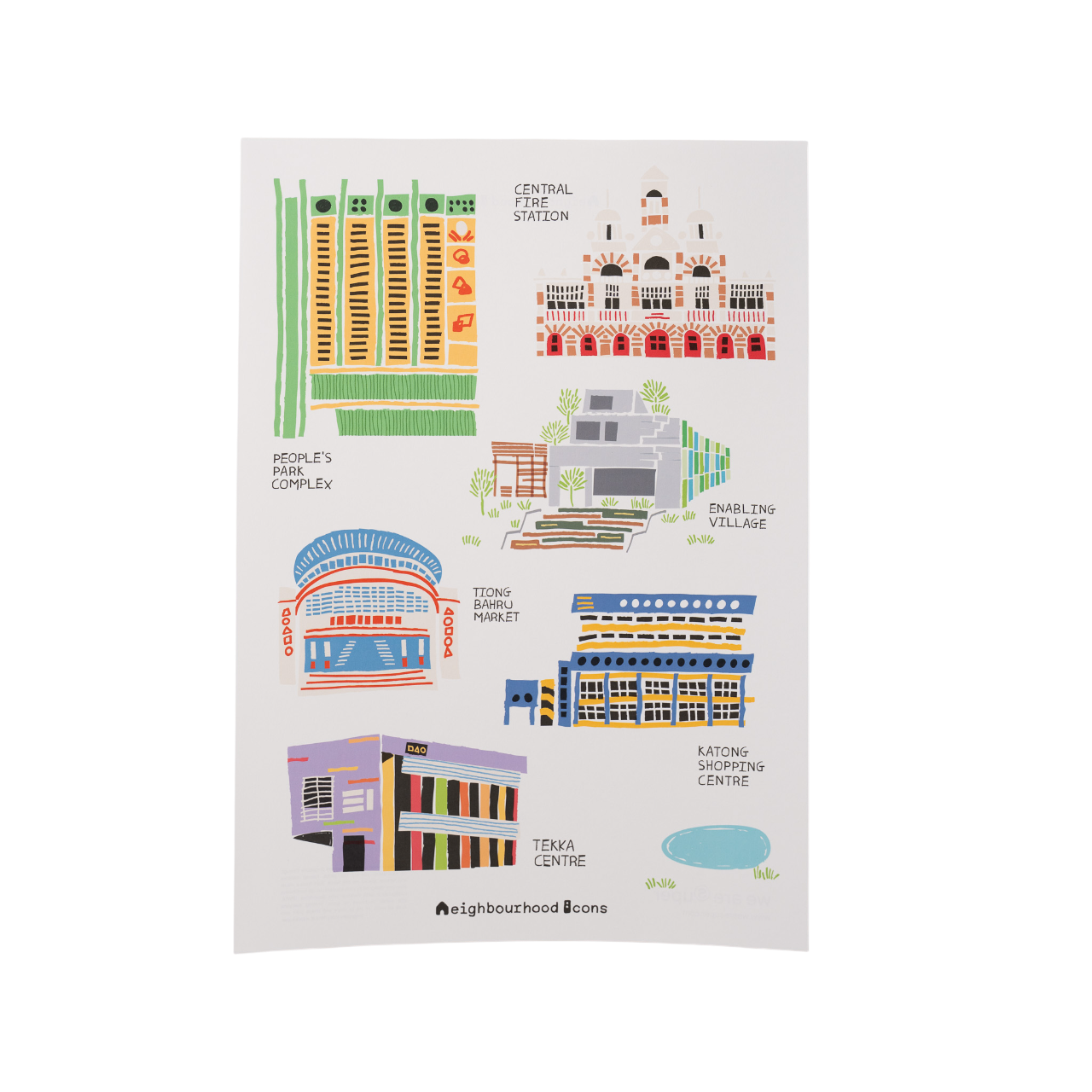 NEIGHBOURHOOD ICONS - A3 POSTERS