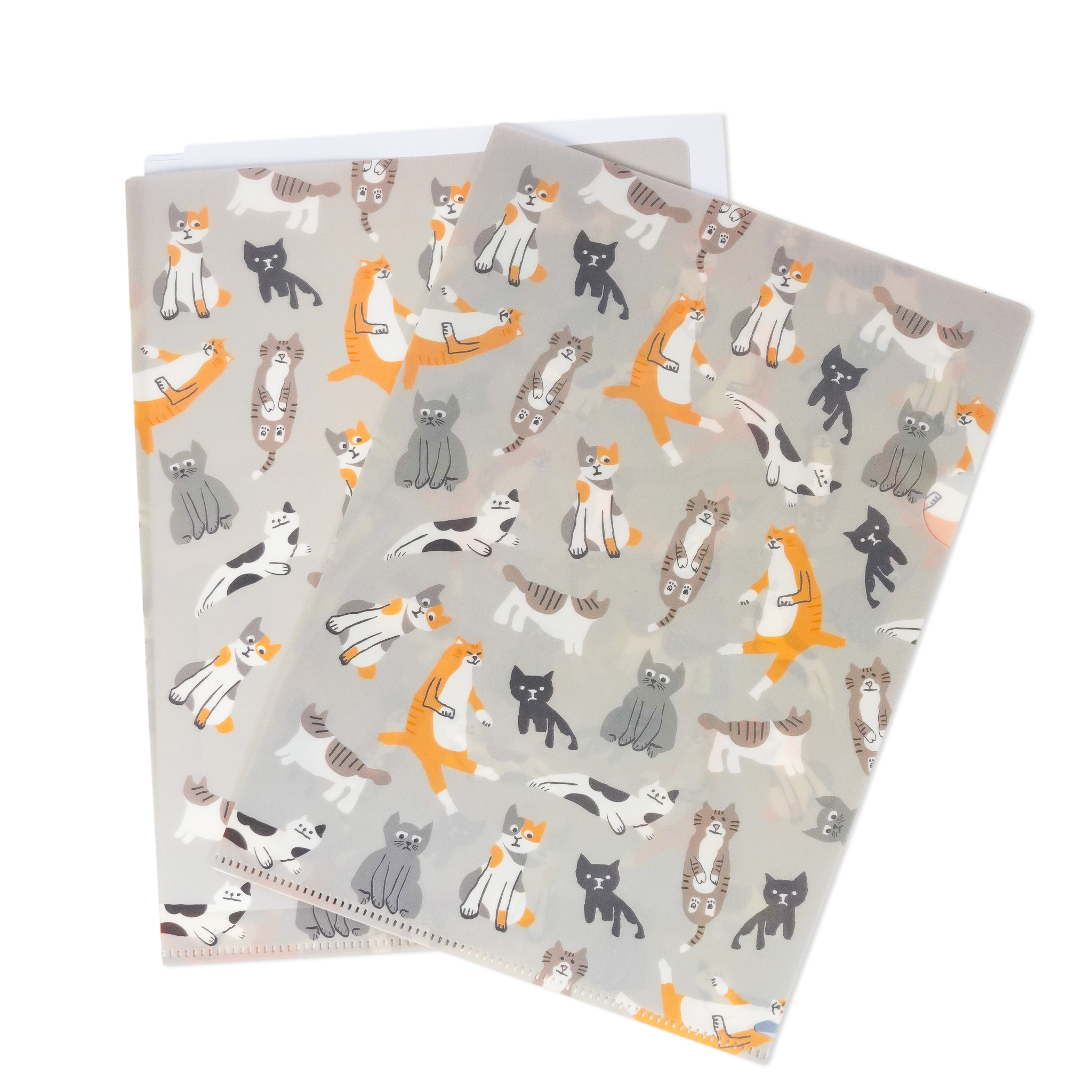 HDB Cats - L shape A4 folder