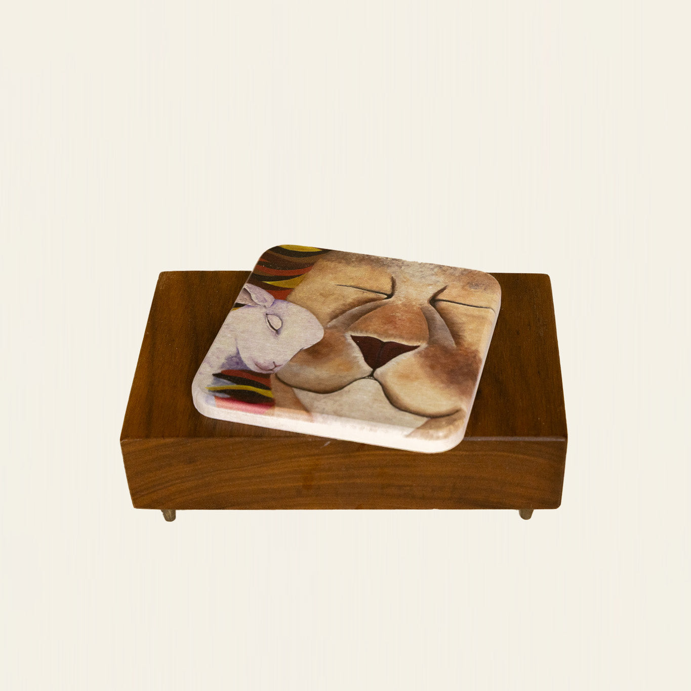 Diatomite Coaster - Lion & The Lamb