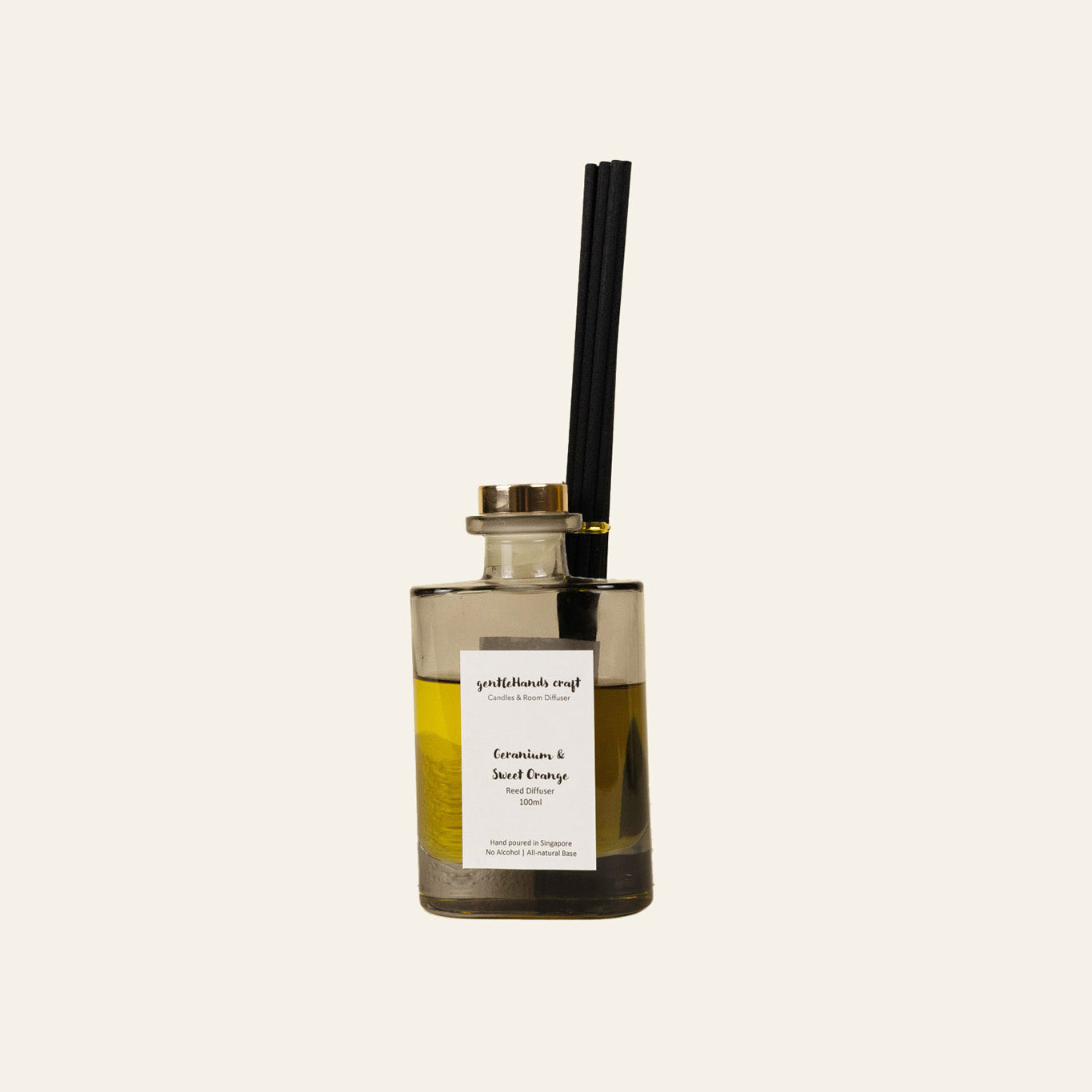 Natural Reed Diffuser - Geranium and Sweet Orange 100ml