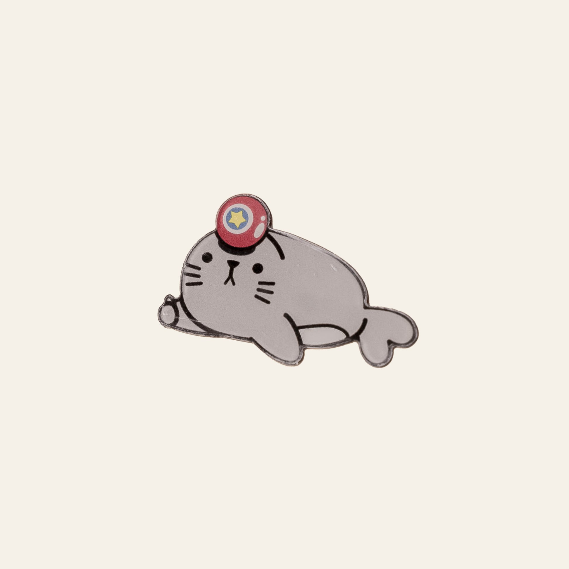 Pin Badge Card (Wellness Collection) - Seal
