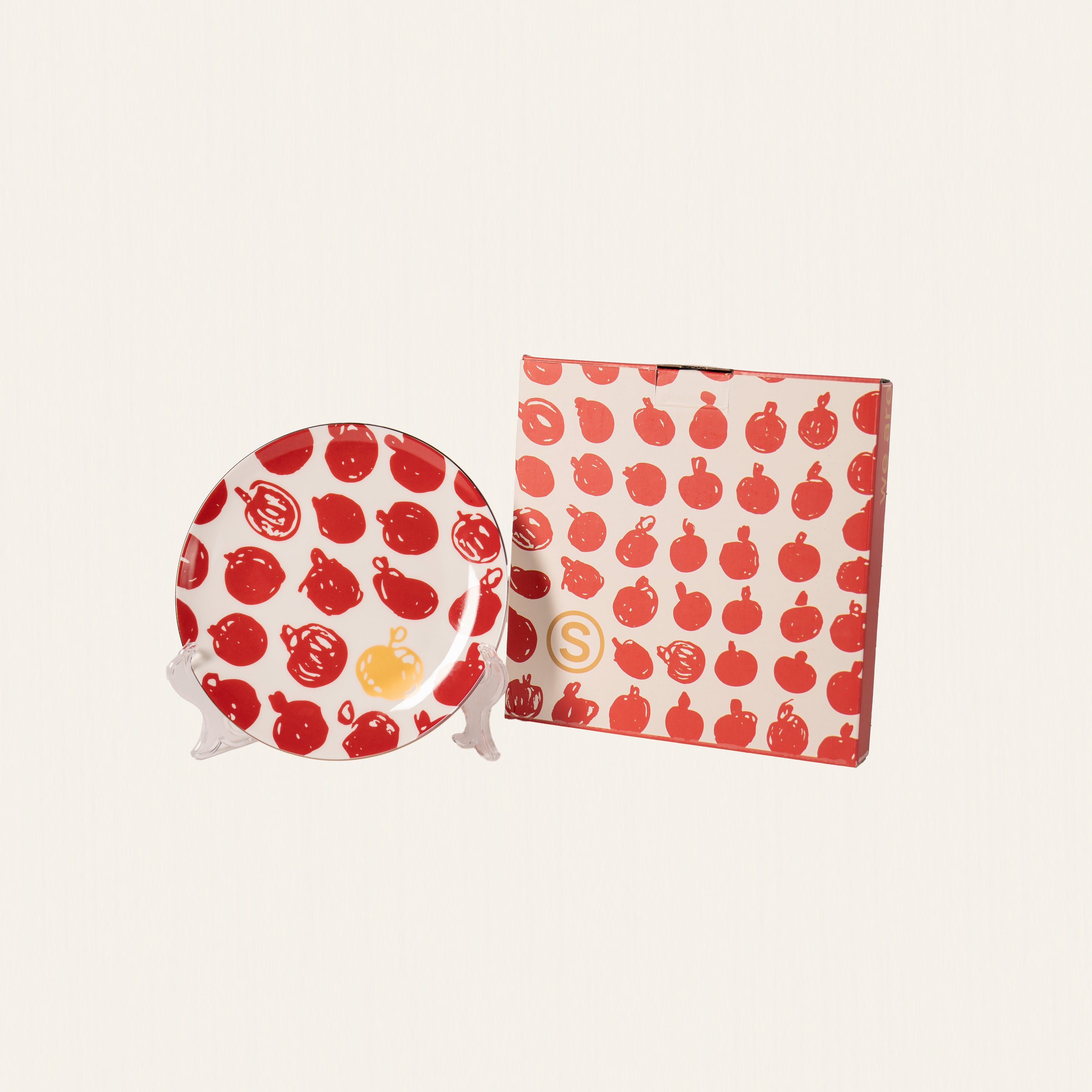 Mangosteens 8" Bone China Plate