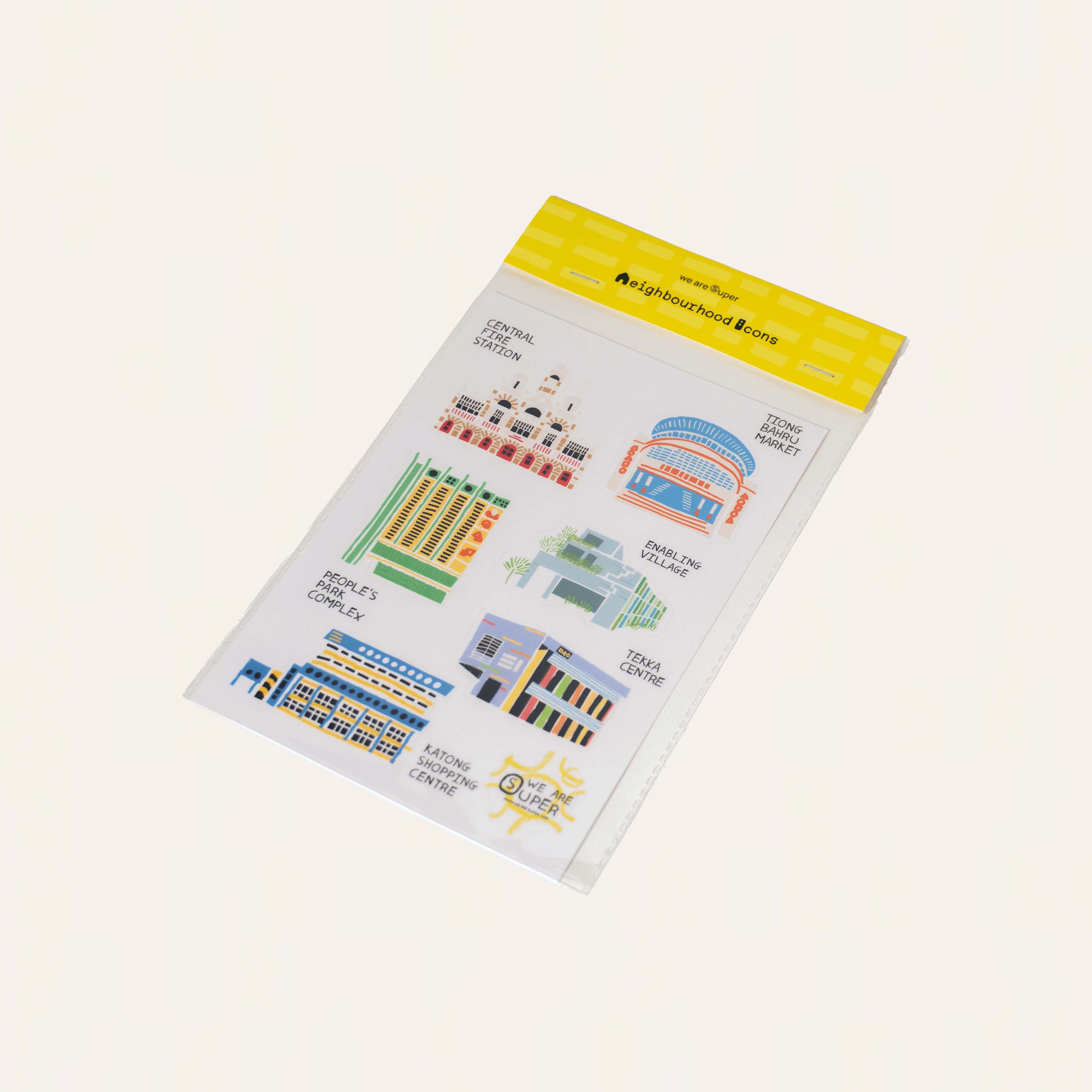 Neighbourhood Icons - A5 Sticker Pack